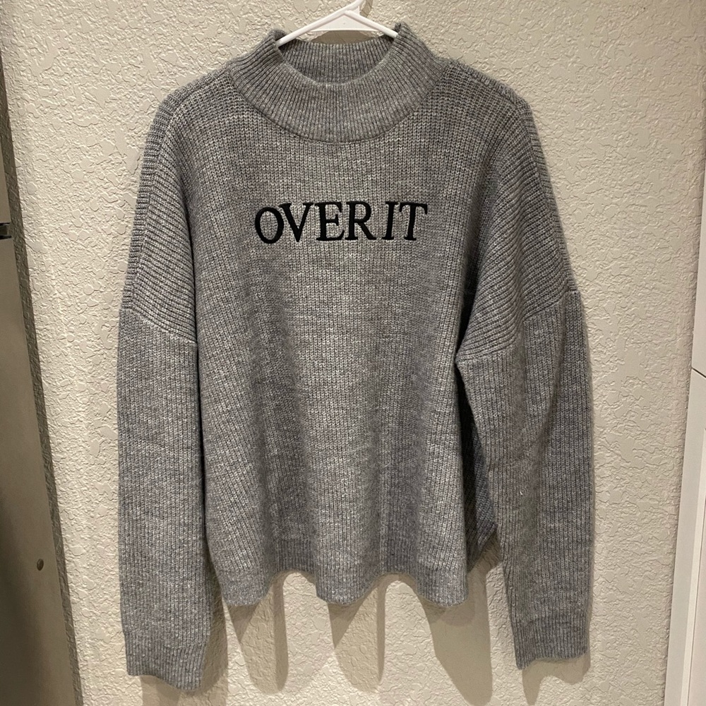 Fashion Nova ‘Over It’ Sweater